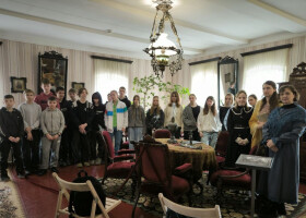 Перформанс «Коли література говорить по-справжньому: Панас Мирний» до Дня письменника