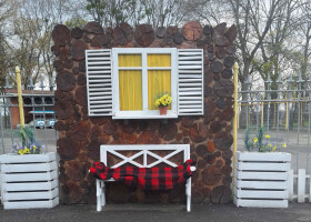 Святкові локації до Великодня в парку "Перемога"