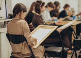 У ПДХШ імені Святослава Пашинського відбулася обласна олімпіада з малюнку «Чарівний олівець»