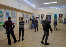 Відкриття виставки дитячих малюнків студії «Маленький Принц».