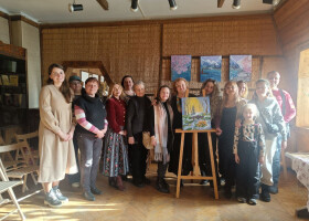 Відкриття персональної виставки Анни Бокаревої «Подих весни».