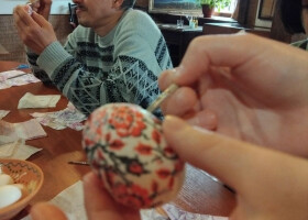 Майстер-клас із виготовлення писанок у техніці декупаж