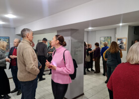 У художньому музеї відкрилася персональна виставка Олени Пушкарьової