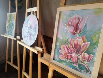 Відкриття персональної виставки Анни Бокаревої «Подих весни».