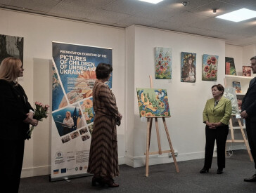 Виставка у Парижі за участю учнів Полтавської дитячої художньої школи імені Святослава Пашинського