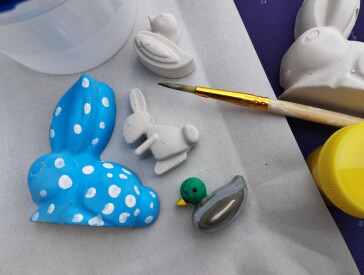 Святковий артперформанс у центрі міста  