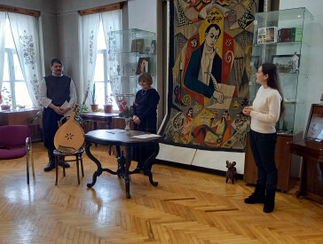 Виставка кобзарських музичних інструментів, присвячена пам’яті відомого кобзаря Миколи Будника