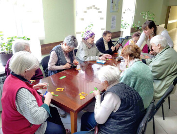 Тематичний захід для осіб похилого віку Горбанівського геріатричного пансіонату