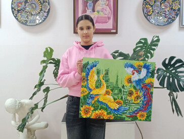 Виставка у Парижі за участю учнів Полтавської дитячої художньої школи імені Святослава Пашинського