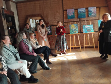 Відкриття персональної виставки Анни Бокаревої «Подих весни».