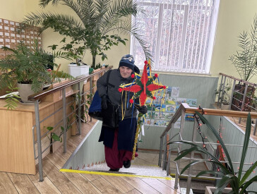 Різдвяний день у бібліотеці