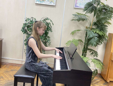 Концерт учнів фортепіанного відділу Полтавської міської школа мистецтв