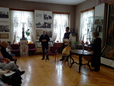 Виставка кобзарських музичних інструментів, присвячена пам’яті відомого кобзаря Миколи Будника