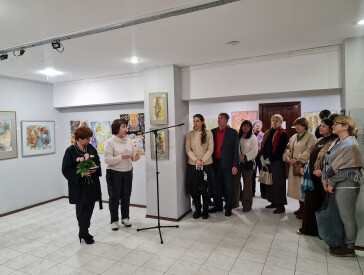 У художньому музеї відкрилася персональна виставка Олени Пушкарьової