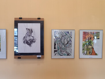 Презентація виставки робіт вихованців образотворчого відділення Полтавського ліцею №1