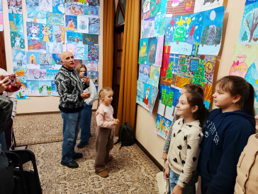 25 традиційна виставка дитячої творчості "Зимовий вернісаж"