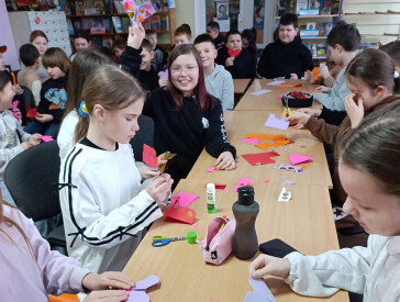 Коли бібліотека наповнюється любов’ю