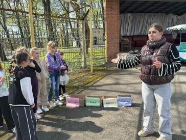 У парку "Перемога" відбувся інтерактивний захід до Дня довкілля