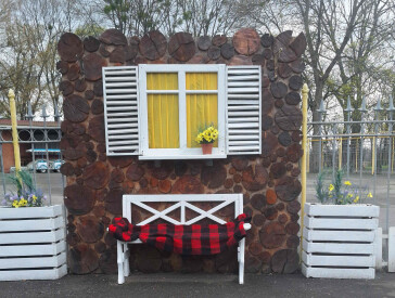 Святкові локації до Великодня в парку "Перемога"