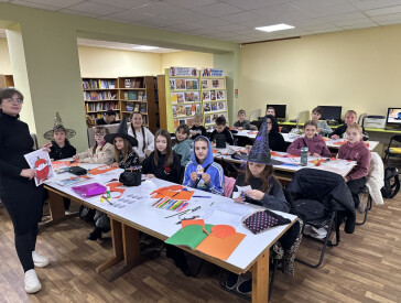 Геловінські пригоди у бібліотеці