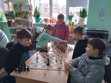 Бібліотечний простір для розвитку й спілкування взимку