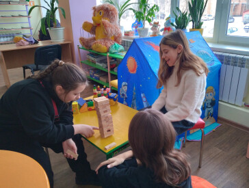 Бібліотечний простір для розвитку й спілкування взимку