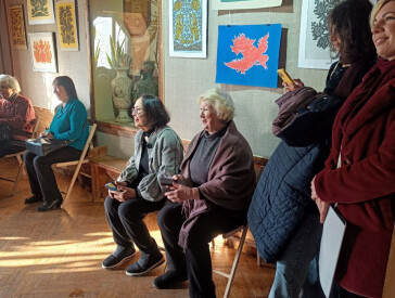 Відкриття виставки Євгена Івановича Пілюгіна «Витинанки»