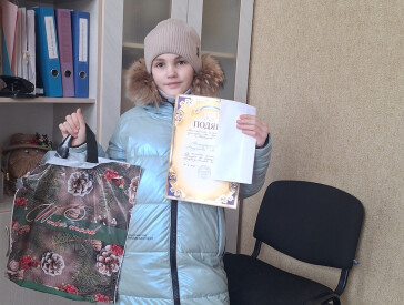 У парку "Перемога" завершився конкурсу на кращу ялинкову прикрасу