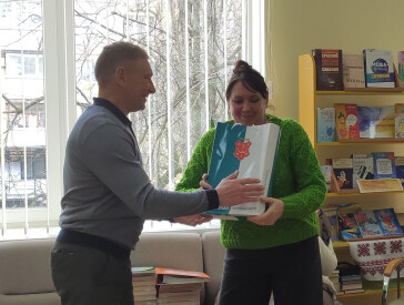 Книжковий кругообіг: даруємо майбутнє бібліотеці