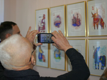 «Хазяйський двір» художниці Лариси Лукаш