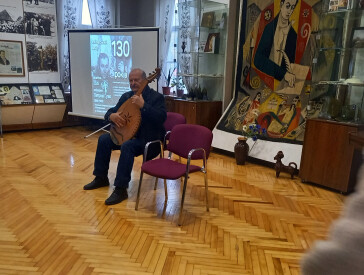 З нагоди 130-ї річниці від дня народження майстра кобзарського мистецтва Петра Гузя