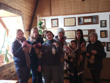 Майстер-клас із виготовлення сніжинки