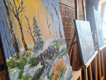 Відкриття персональної виставки Анни Бокаревої «Подих весни».