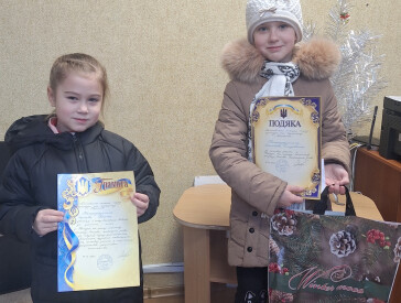 У парку "Перемога" завершився конкурсу на кращу ялинкову прикрасу