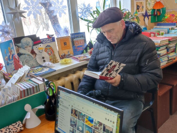 Перший день Нового року разом із бібліотекою