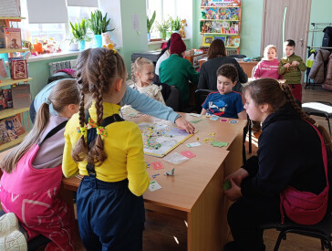 Бібліотечний простір для розвитку й спілкування взимку