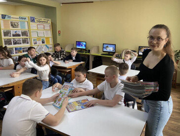 Весняний кадр у бібліотеці: створюємо спогади разом