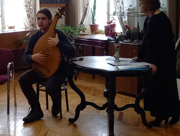 Виставка кобзарських музичних інструментів, присвячена пам’яті відомого кобзаря Миколи Будника