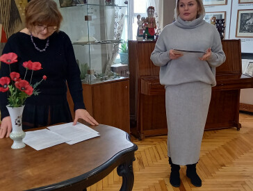 Виставка кобзарських музичних інструментів, присвячена пам’яті відомого кобзаря Миколи Будника