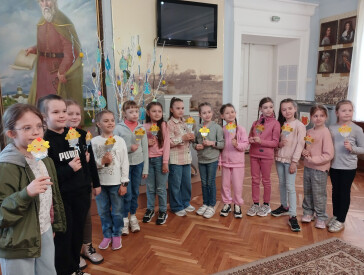 До Великодня: майстер-класи для школярів у музеї історії Полтавської битви