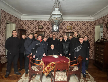 Молодь України в гостях у Короленка