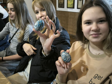 Майстер-клас із виготовлення писанок у техніці «Декупаж»