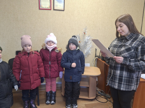 У парку "Перемога" завершився конкурсу на кращу ялинкову прикрасу