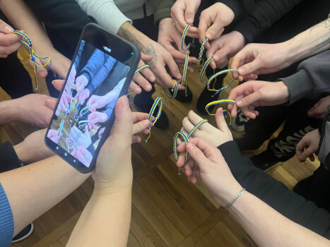 Молодь України в гостях у Короленка