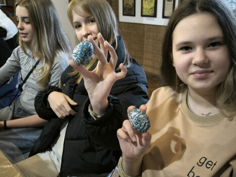 Майстер-клас із виготовлення писанок у техніці «Декупаж»