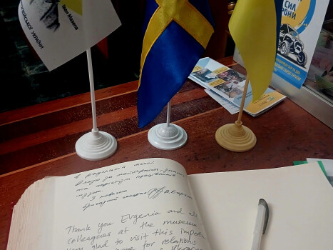 ДІКЗ «Поле Полтавської битви» відвідали представники Посольства Швеції