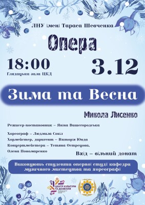 Опера Миколи Лисенка на сцені ЦКД