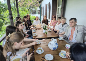 Літературна кав’ярня «Український рух у Полтаві. Панас Мирний і Симон Петлюра»