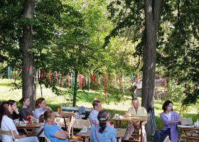 Літературна кав’ярня «За філіжанкою чаю з Панасом Мирним»