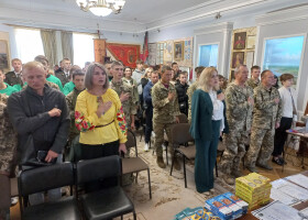Нагородження учасників Петлюрівського вишколу 2026
